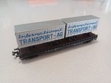 Wagon plat chargé de 2