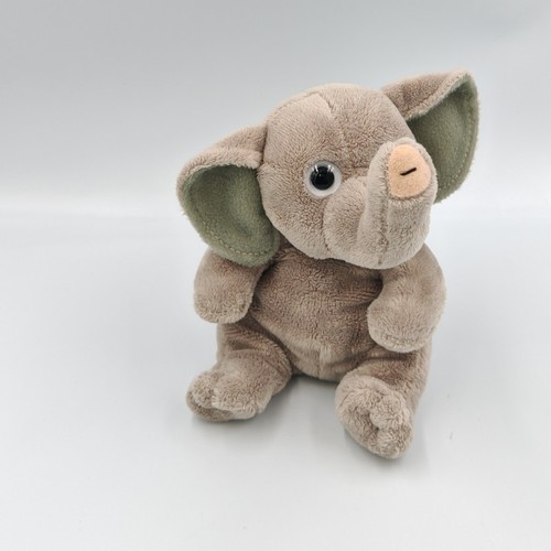 Peluche doudou éléphant gris