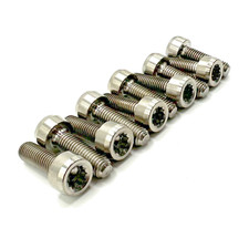 20x Titanium Split Rim Bolts M7x22mm Bentley BBS RX2 RS2 RK2 Speedline OEM 2PC