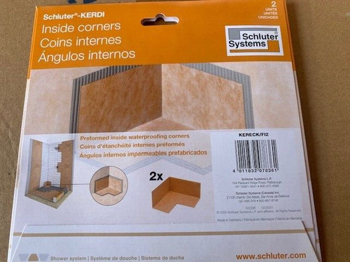 Schluter kerdi inside corner - schluter,