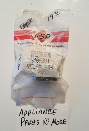 New fsp dryer relay 3405281 - dryer,