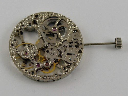 Montre squelette type mouette - squelette,