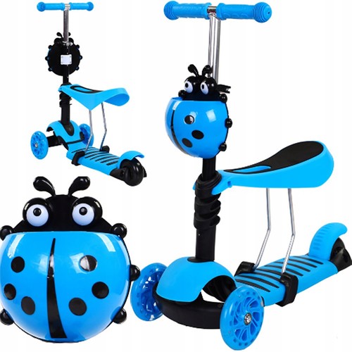 Trottinette trois roues - trois,
