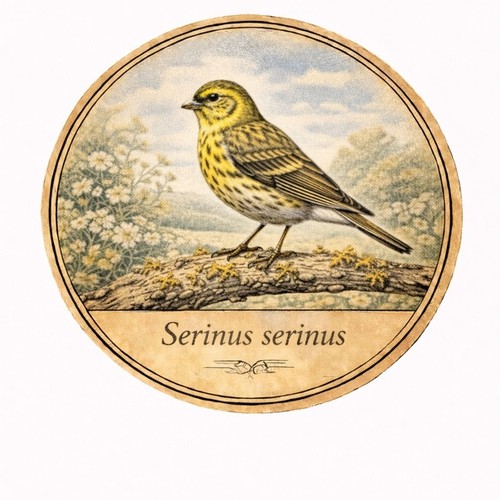Autocollant sticker oiseau