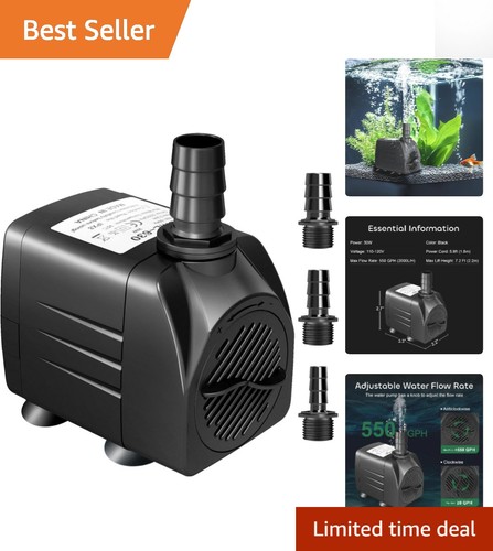 550gph submersible fountain - submersible,