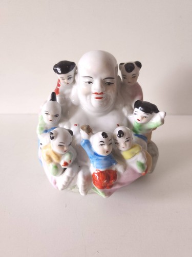 Vintage bouddha rieur - vintage, enfants