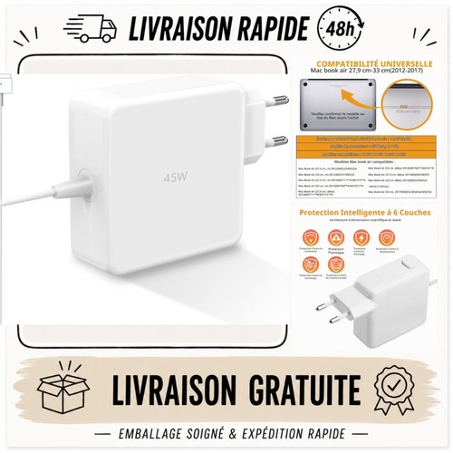 Chargeur macbook air 45w - macbook,