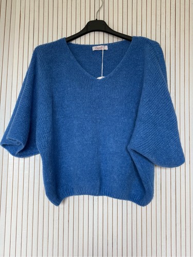 Pull femme bleu - , v