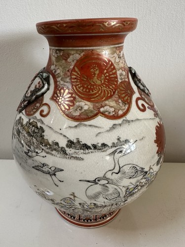 Vase japonais meiji fin - japonais,