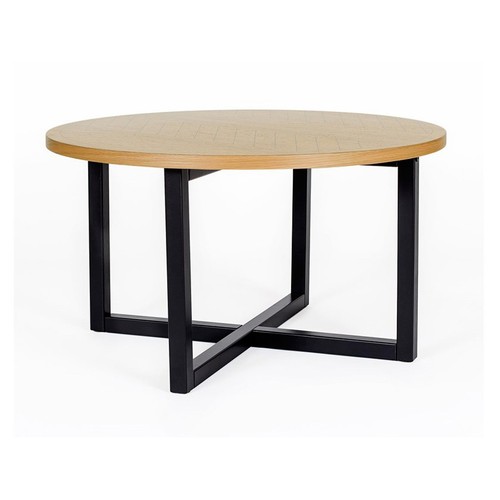 Table basse ronde - basse, "camden"