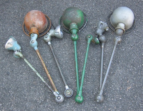 Lot ancienne lampe jielde - x,