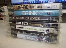 Lot 7 Jeux Ps3 Guerre en très