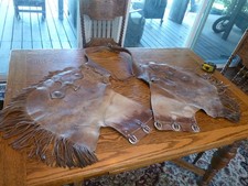 VINTAGE WESTERN LEATHER CHAPS