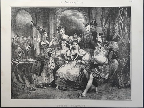 Soirée travestie par deveria - soirée,