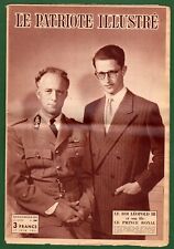 #47100 Belgium 17.6.1951. Magazine Patriote Illustre. King Leopold & Baudouin