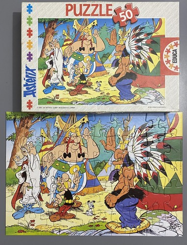 Puzzle pièces asterix - puzzle,