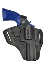 R4 Holster pour Revolver Smith & Wesson 586/686 Canon 4 Pouces en Cuir
