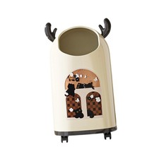 Poubelle à roulettes