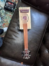 Cigar Box Bass Guitar Ukulele Fretless