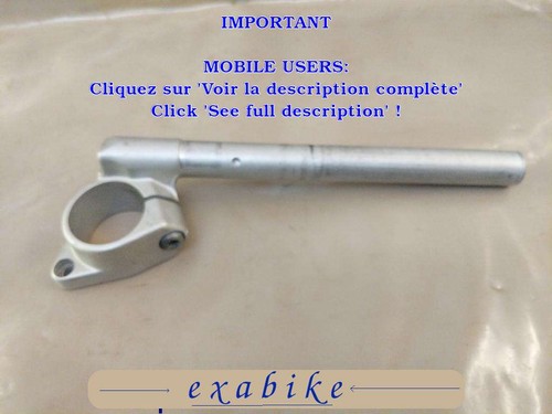 Guidon droit pour triumph - guidon,