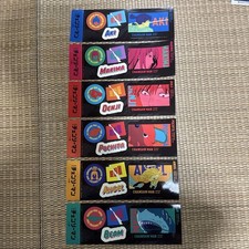 Chainsaw Man x Monster Energy Sticker Set 6pcs Used Anime Manga Decal