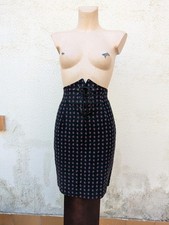 Jupe taille haute corsetée