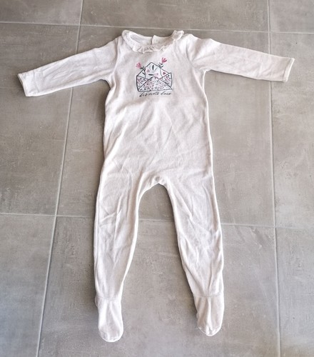 Pyjama grenouillère mois - grenouillère,