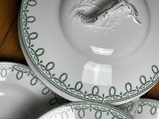 PROMO petite soupière, porcelaine faïence Boch Frères La Louvière, Bonaparte
