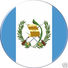 5 x sticker 5cm auto moto velo valise pc portable drapeau Rond Guatemala