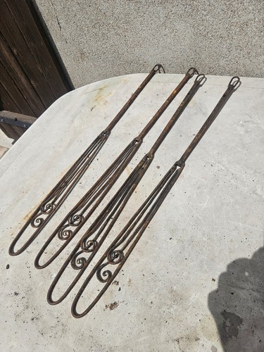Art deco wrought iron - wrought, hanging