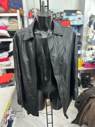Trench cuir homme - cuir, taille