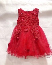 robe cérémonie fille Rouge