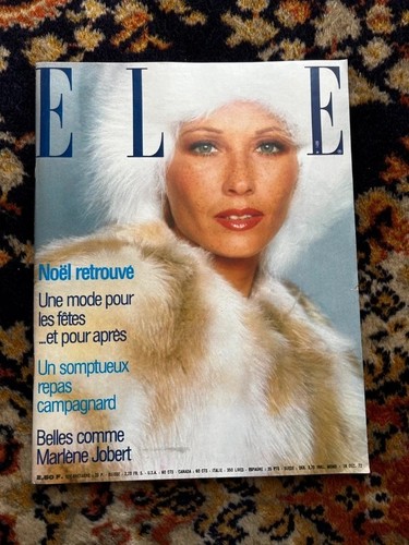 Vintage elle magazine 1972 - magazine,