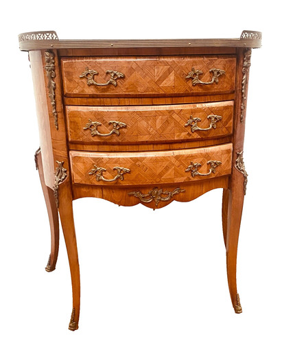 Commode demi lune style - commode,