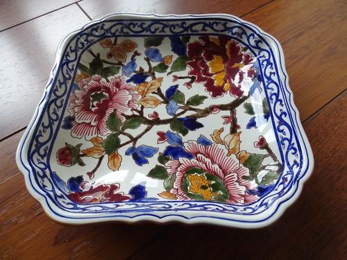 Gien plat carre creux - plat, en