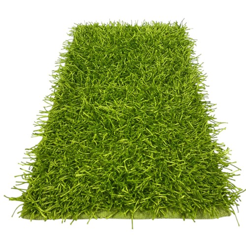 Tapis shaggy vert moderne - tapis,
