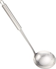 Louche à soupe en acier