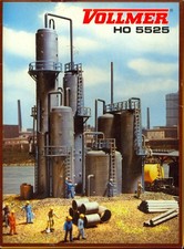 HO-Scale Vollmer Models OIL REFINERY Building Kit *MINT*