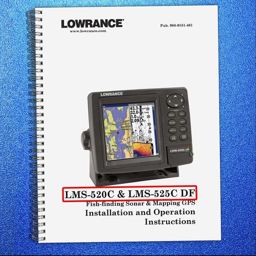 Lowrance lms 520c 525c - lms-520c, fish