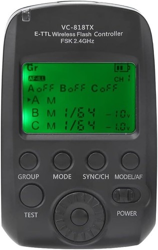 Neewer trigger flash 818tx - neewer, vc-818tx
