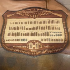 Hornady Bullet Ammunition Display Sign Vintage Let Freedom Ring!