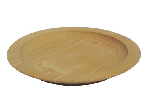 Assiette décorative bois - en,