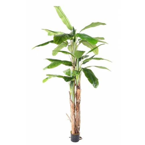 Bananier artificiel pot 3 - bananier,