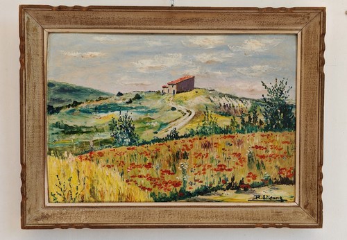 Tableau peinture xxè signé - tableau,