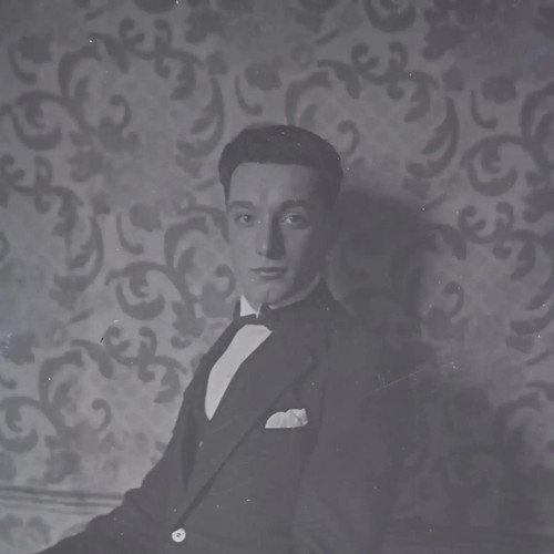 Négatif sur verre - noir, et