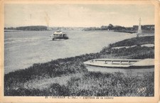 Old postcard 44 Coueron / L'arrivee de la Vedette