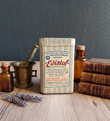 Boîte ancienne pharmacie - boîte,