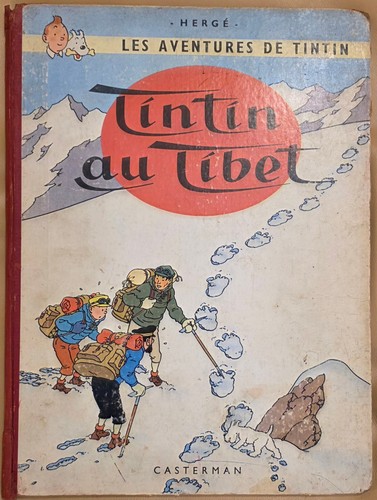 Tintin au tibet - tintin, /