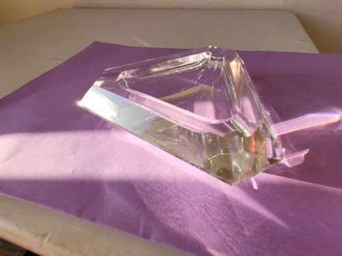 Cendrier cristal val - cristal, st
