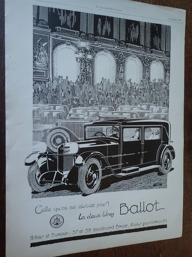 Ballot voiture litres par - 2,